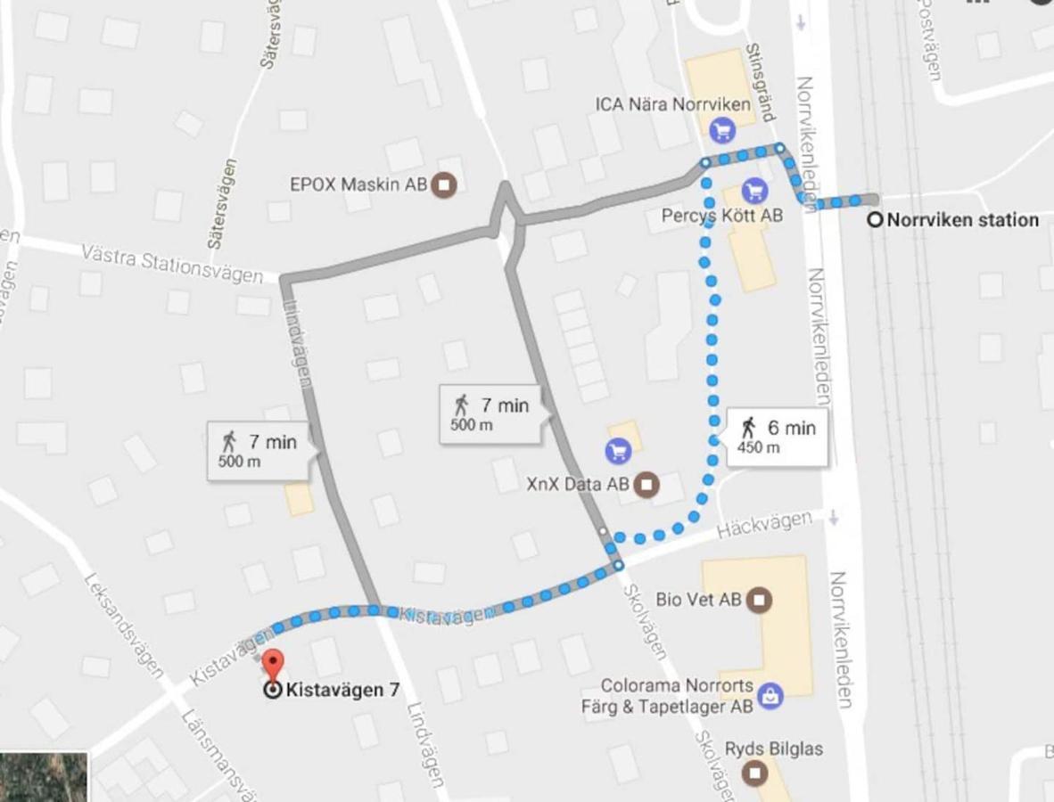 Townhouse On Arlanda Stockholm Metro Line - Easy Checkin Villa Sollentuna Eksteriør bilde